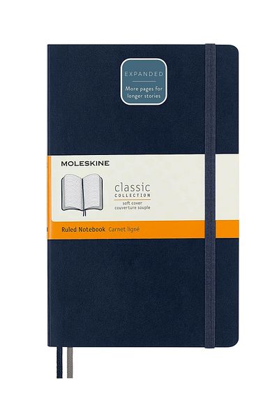 Moleskine Expanded Collection Notebook Large 13x21cm Soft Cover Line 400 Sheets