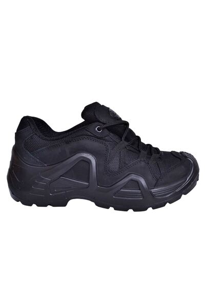 Scooter P1493 Leather Black Waterproof Shoes