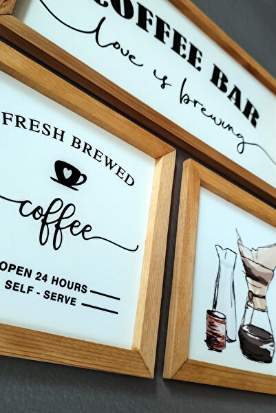 Tooall MUTFAK KÖŞESİ İÇİN;FRESH BREWED ,CAFFE BAR