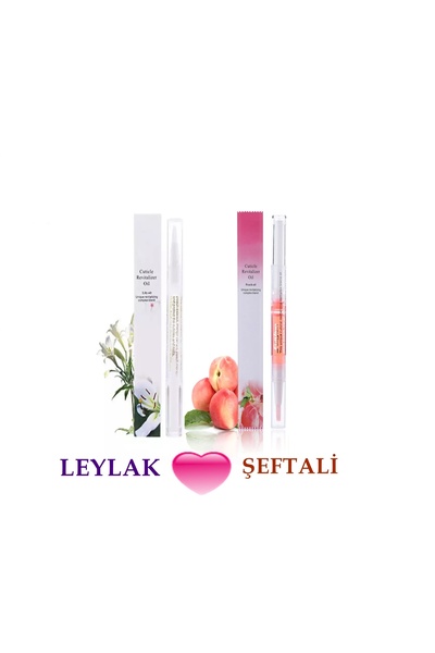 Cosmolac KALEM TIRNAK YAĞI CUTİCLE OİL TIRNAK ETİ YAĞI LEYLAK&ŞEFTALİ 2 Lİ ÜRÜN