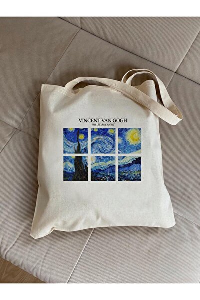 Kgatasarım Υφασμάτινη τσάντα Van Gogh