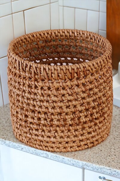 oceanpoint Dekoratif Rattan Düzenleyici Banyo Organizer Mutfak Kaşıklık Çok A...