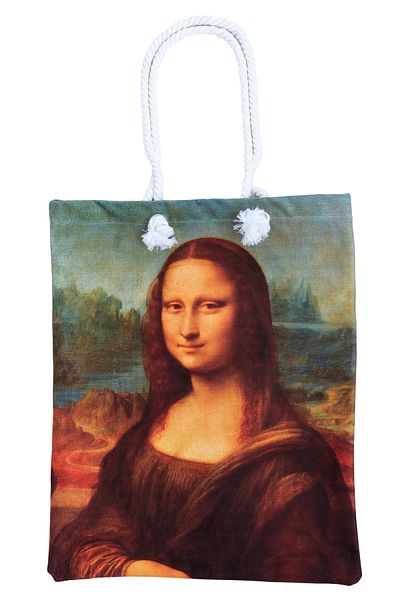 Doğu Batı Yayınları Mona Lisa Designed Shoulder Bag