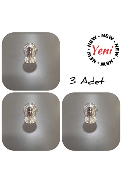 ARON (3 ADET) LÜX SATÜRN DÜĞME KULP KOMİDİN KONSOL ŞİFONYER ÇEKMECE KAPAK TV ...