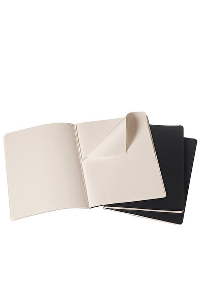Moleskine Cahier XL 3-Piece Lined Notebook, 19x25cm