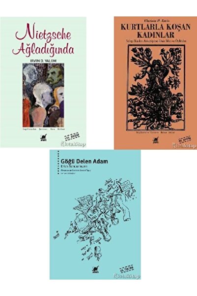 Ayrıntı Yayınları Nietzsche Ağladığında-Kurtlarla Koşan Kadınlar-Göğü Delen Adam-Erich Scheurmann-Irvin D. Yalom
