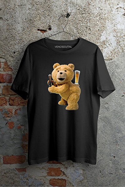 venüsdijital تيدي بير تصميم خاص قالب عادي للجنسين تي شيرت