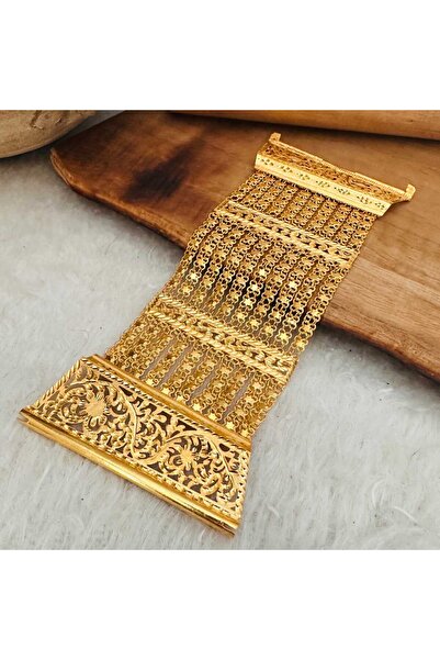engelsizsanat Niba_gold Sıralı Urfa Akıtması Bilekliği
