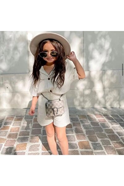 barin kids Set de pantaloni scurți pentru cămașă de vară unisex pentru copii ...