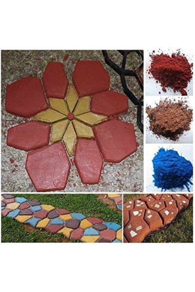 kapeks hırdavat-çelik kapı Universal Toz Boya Oksit Sarı 1 Kğ Beton Harç Boyası