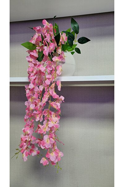 La bella bazar قلادة في وعاء زهرة اصطناعية قلادة أكاسيا ناعمة اللون 5 جذور 70...