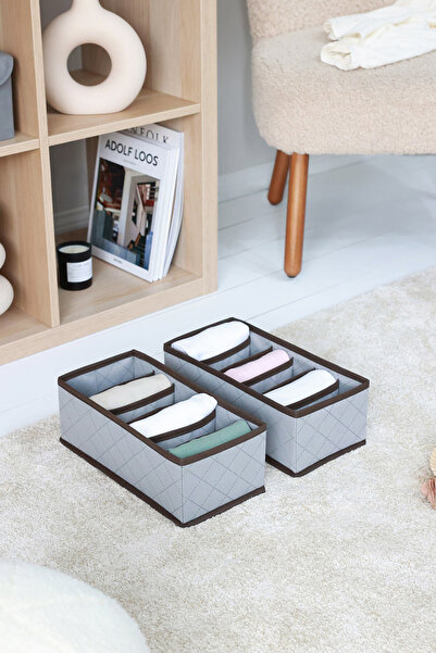 REKHOME 2-х секційний дитячий шафа з 6 відділеннями, ящиками, органайзером для шкарпеток, акордеоном