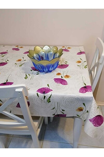 Başak Ev Tekstili Fiber PVC Oilcloth - Patterned Removable Tablecloth