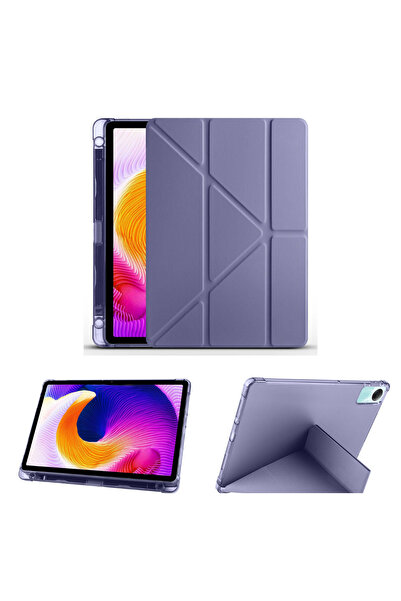 İncisoft Xiaomi Redmi Pad SE Uyumlu Kılıf Kalem Bölmeli Smart Standlı Yumuşak...