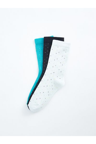 LC Waikiki Gemusterte Socken für Jungen – 3er-Set