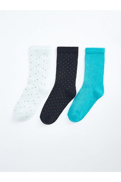 LC Waikiki Gemusterte Socken für Jungen – 3er-Set
