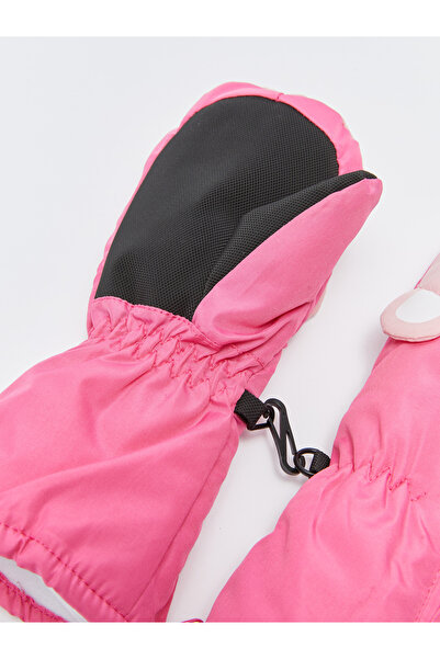 LC Waikiki Dívčí bezprsté rukavice s potiskem na zip