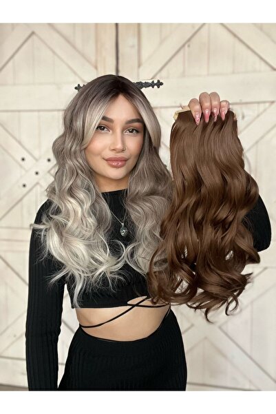 Suzan Peruk Fiber Isıya Dayanıklı 1365-12 At Kuyruğu Bağcıklı Postiş Takma Saç