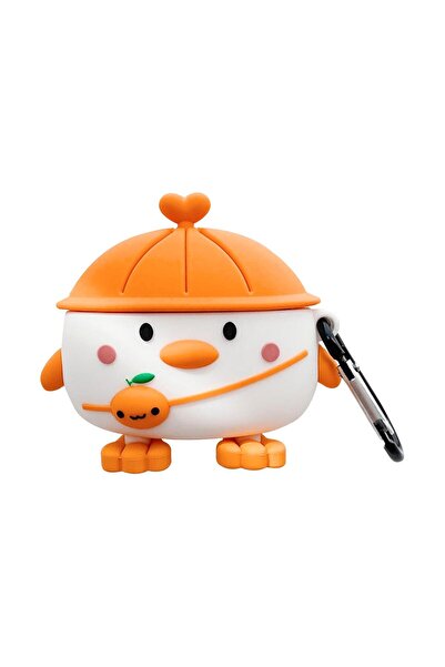 Microsonic AirPods Pro  Uyumlu ılıf Cartoon Figürlü Silikon Crtn-Fgr-Lvly-Dck