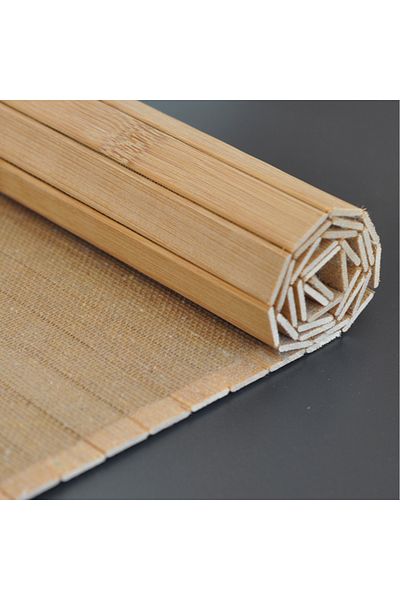 Berkfa Natural Bamboo Foldable Sofa Side Armrest Tray 65x37cm