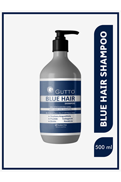 Gutto Saç Dökülmesi Karşıtı Ve Besleyici Mavi Şampuan 500ml