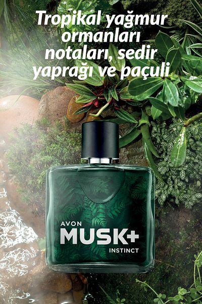 AVON ماء تواليت أفون ماسك + إنستنكت