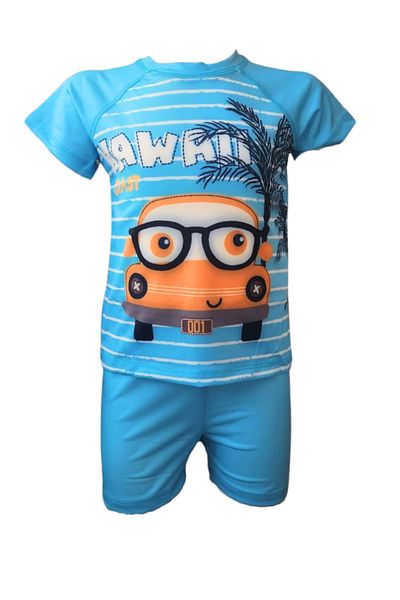 İYİBU Baby and Child Short Sleeve Swimsuit Top and Bottom Set of 2