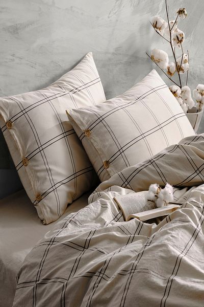 Macas Home Hera 100% Cotton Washable Pillow Case 2*50*70