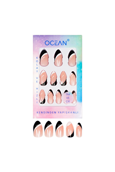 Ocean Tak Ve Çık Kendinden Yapışkanlı Takma Tırnak