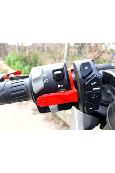 Brk robotics CFMOTO 250SR  250NK Uyumlu Korna Basma Aparatı  Kırmızı