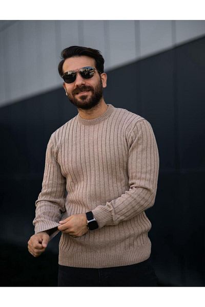 mayastyle Πλεκτό ανδρικό πουλόβερ