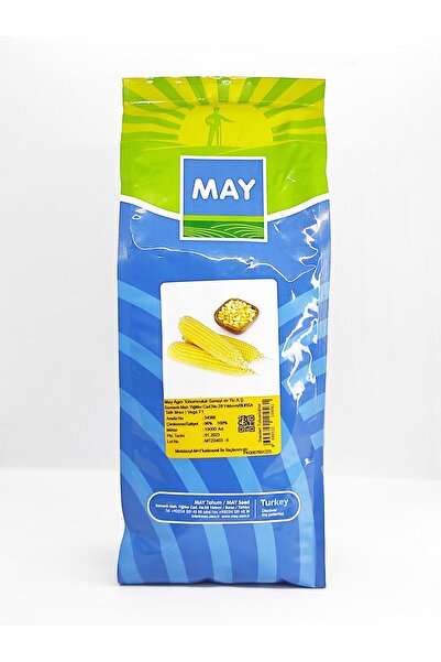 MAY TOHUM May Vega F1 Tatlı Şeker Mısır Tohumu (10.000 Adet)