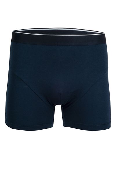 BSM Ανδρικό μπόξερ Navy Blue Modal Cotton - Μαλακό αναπνεύσιμο και υψηλής ποιότητας