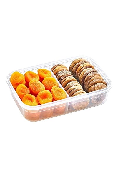 Viyalente 3 Pieces 2 Compartments Storage Container LC-525