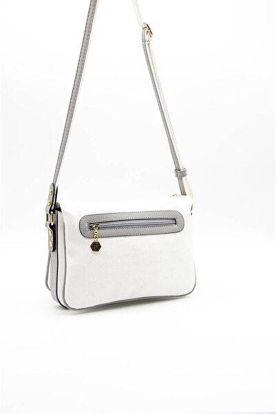 Silver Polo Silver & Polo White - A.gri Sp784 Geantă de damă