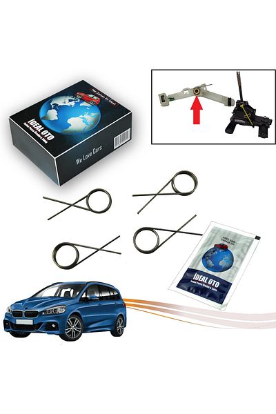 İDEAL OTOMOTİV BMW 1, 2 Gran Tourer, X1, X3,2516866616602 Gear Lever Spring 4 Pieces for