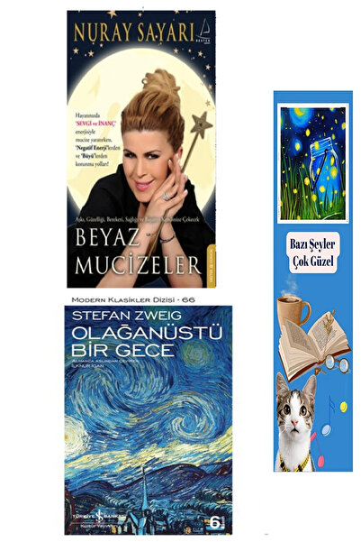 TÜRKİYE İŞ BANKASI KÜLTÜR YAYINLARI Beyaz Mucizeler - Nuray Sayarı + Olağanüs...
