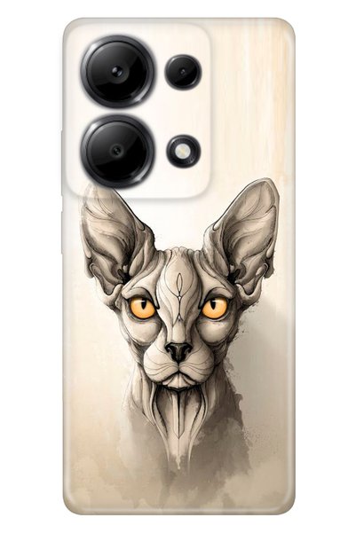 senada Xiaomi Redmi Note 13 Pro 4g Compatible Case Patterned Printed Silicone...