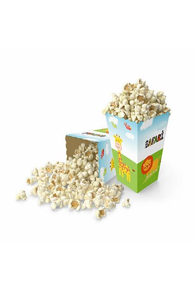 MERİ PARTİ 8 PIECES EGYPT BOX SAFARI POPCORN BOX SAFARI CONCEPT