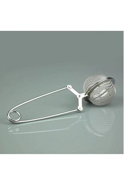 kukohomes Herbal Tea Strainer with Tongs Steel Stainless Herbal Tea Brewing S...