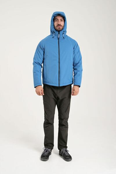 Exuma Чоловічий синій лижний куртка 2311142