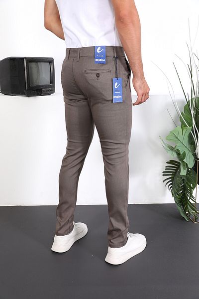 ENZİM JEANS Παντελόνι από λινό Chino Slim Fit