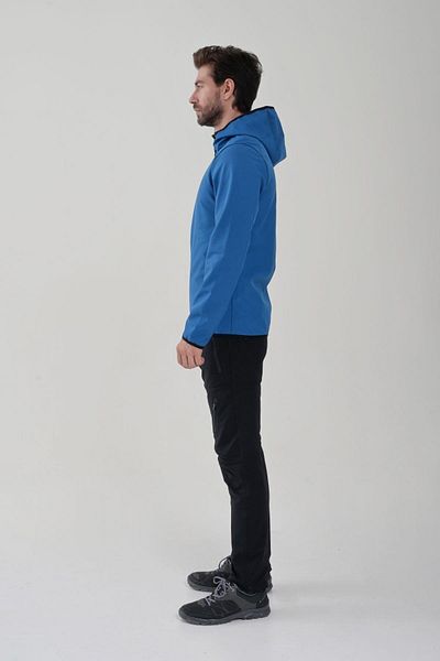 Exuma Palton Softshell albastru petrol pentru bărbați 2111171