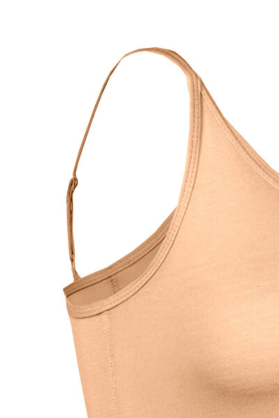 BSM Women's Modal Cotton Skin Rope Strap Hooked Snap Body