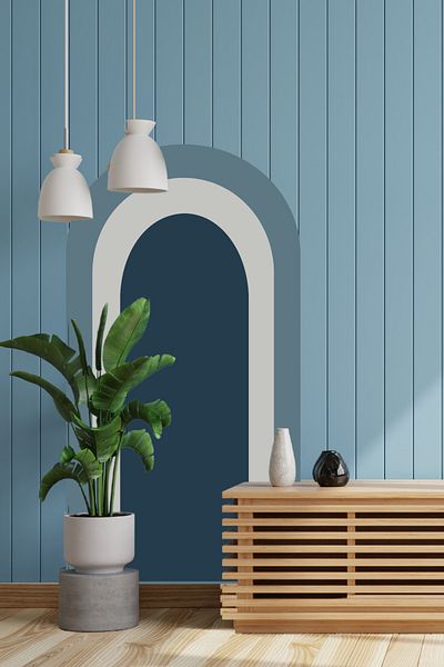 sanatıbedi Autocolant de perete Boho Oval în 3 culori