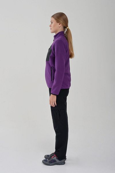 Exuma Purple Fleece2322003 - Women's Model with Full Zipper