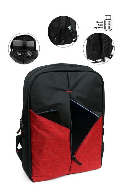 DysCase Premium Multi-Compartment Shockproof Laptop Backpack, Laptop Backpack Women's Uni