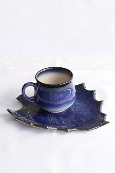 M'art Home سيباهي طقم أكواب ورق التوت الأزرق 150 مل