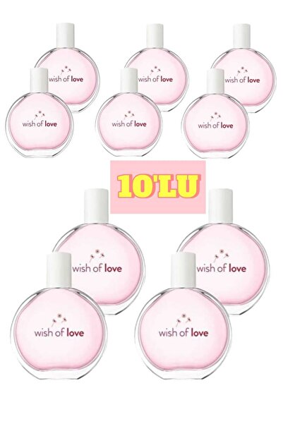 AVON Wish Of Love Parfüm 50ml. 10'LU Set EDT