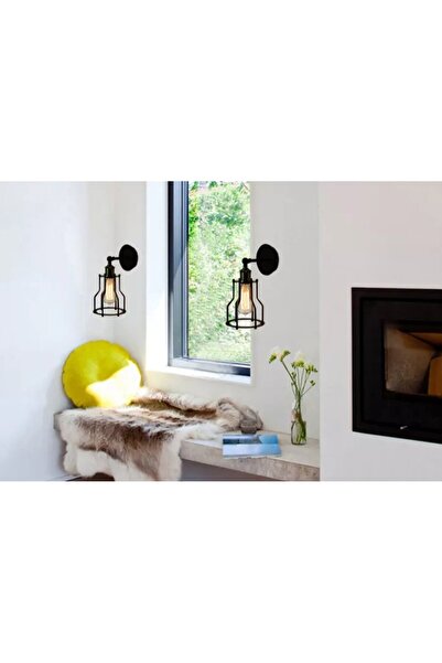 RİOLİGHT VİNTAGE 1XE27 DUYLU MAFSALLI HAREKETLİ BAŞLIK METAL DUVAR APLİK 1 ADET FİYATIDIR.